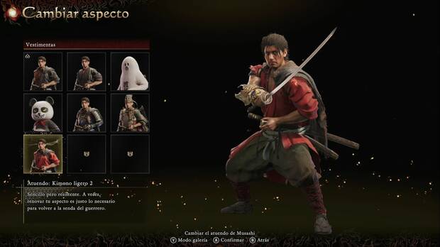 Onimusha: Way of the Swor - Vestimentas, Kimono ligero 2