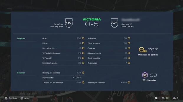 EA Sports FC 27 - Juega y ganar partidos en FUT para conseguir monedas