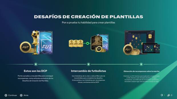 EA Sports FC 27 - Completa Desafíos de creación de plantillas para ganar monedas FUT