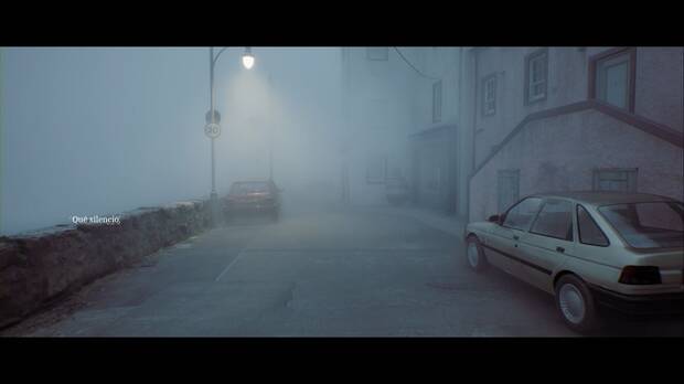 Silent Hill Townfall - Llegada; camino a seguir desde el letrero de St. Amelia