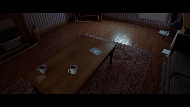 Silent Hill Townfall - Una conexi�n; ubicaci�n de la Carta entregada en mano en el sal�n de la Casa de zoe