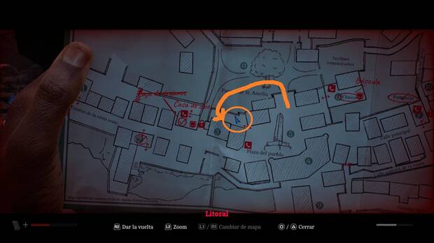 Silent Hill Townfall - Buscando a Zoe; ubicaci�n de la postal extra�a en la esquina suroeste del parque de St. Amelia