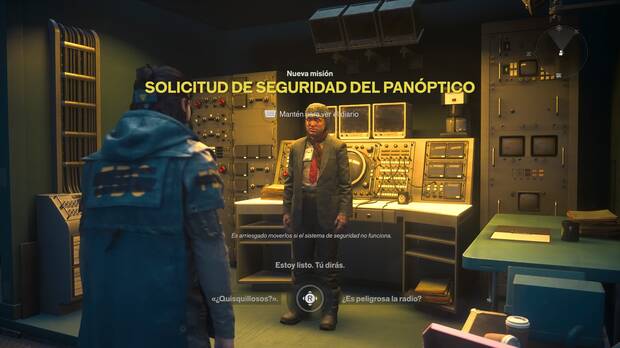 Control Resonant - Misi�n secundaria Solicitud de seguridad del pan�ptico