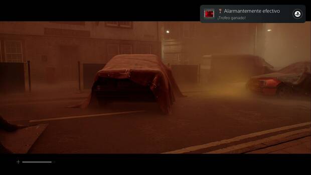 Silent Hill Townfall - Zoe: Rondas; trofeo Alarmantemente efectivo por hacer saltar la alarma de un coche