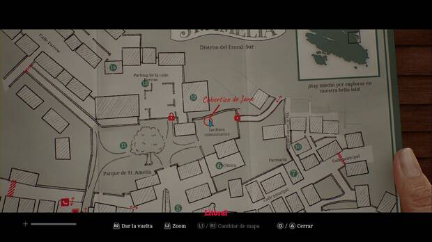 Silent Hill Townfall - Zoe: Rondas; ubicación del puzle del candado del cobertizo de Jane
