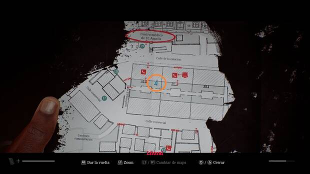 Silent Hill Townfall - Viaje al centro m�dico; ubicaci�n de la postal extra�a 6 en los cobertizos del patio del bloque de edificios oeste