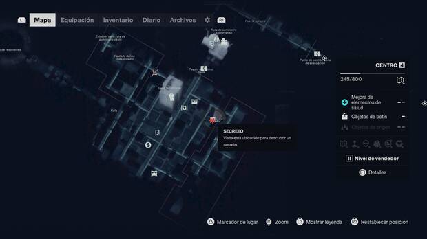Control Resonant - Localizaci�n en el mapa de la escena del dibujo del cuaderno de Dylan D�a de playa