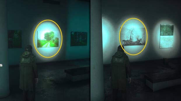 Control Resonant - Primeros cuadros que debes iluminar para completar el puzle del museo