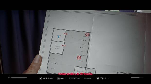 Silent Hill Townfall - Zoe: El paciente; ubicaci�n de la Oficina de la esquina noroeste de la primera planta