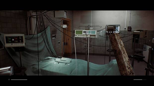 Silent Hill Townfall - Zoe: El paciente; ubicaci�n de la m�quina que permite administrar los medicamentos al paciente