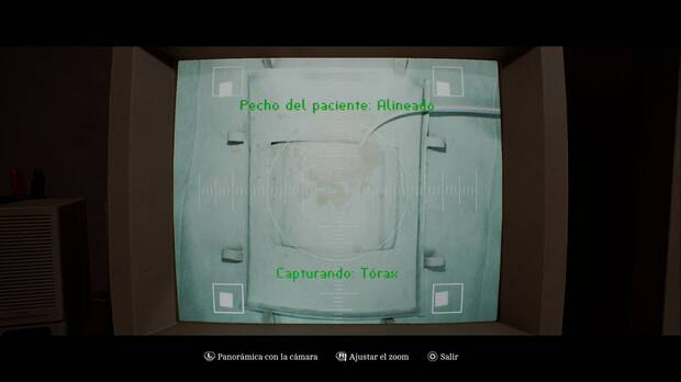 Silent Hill Townfall - Zoe: El paciente; pecho del paciente alineado
