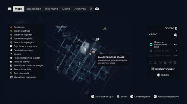 Control Resonant - Localizaci�n en el mapa del punto de mejora de salud 03
