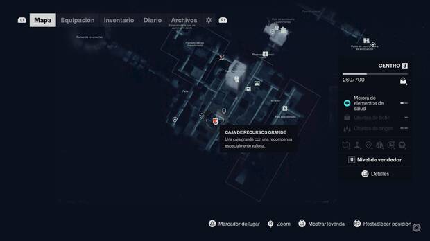 Control Resonant - Localizaci�n en el mapa del punto de mejora de salud 04