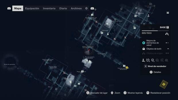 Control Resonant - Localizaci�n en el mapa del punto de mejora de salud 06