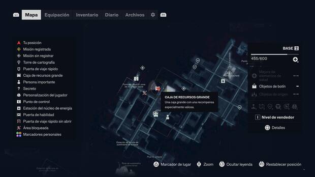 Control Resonant - Localizaci�n en el mapa del punto de mejora de salud 07
