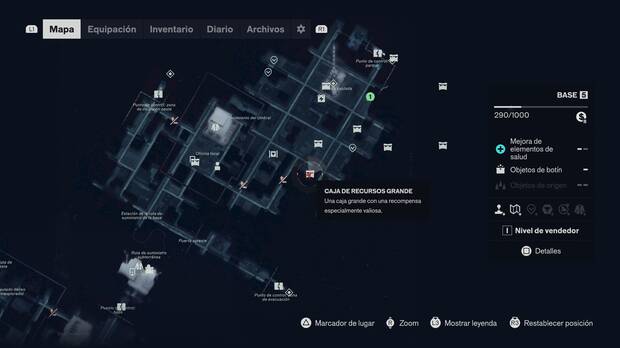 Control Resonant - Localizaci�n en el mapa del punto de mejora de salud 08