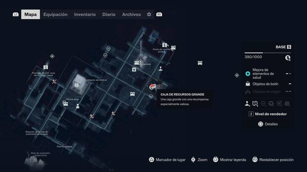 Control Resonant - Localizaci�n en el mapa del punto de mejora de salud 09