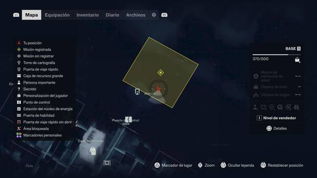 Control Resonant - Localizaci�n en el mapa del punto de mejora de energ�a 05