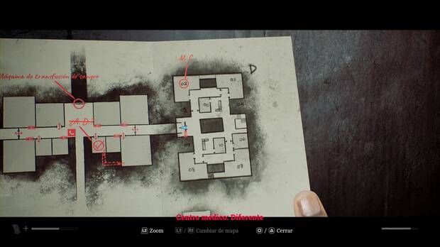 Silent Hill Townfall - Muchos en uno; mapa de la zona D