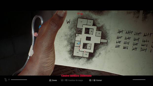 Silent Hill Townfall - Muchos en uno; ubicaci�n de la sala 06 donde est� la Postal extra�a #8