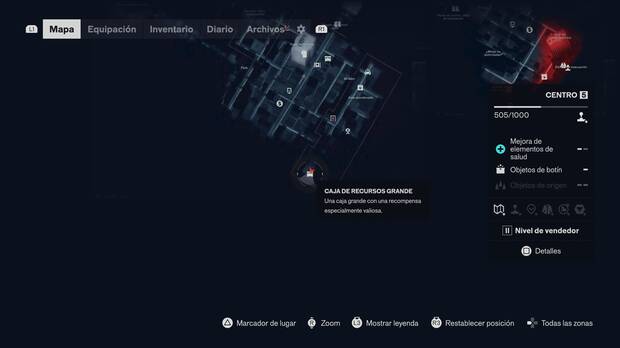 Control Resonant - Localizaci�n en el mapa del punto de mejora de salud 05
