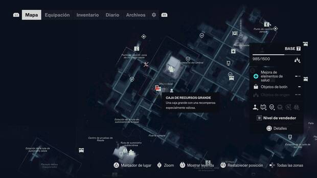 Control Resonant - Localizaci�n en el mapa del punto de mejora de energ�a 07