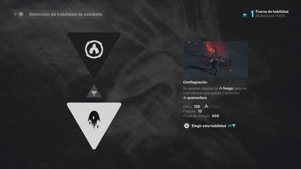 Control Resonant - Habilidad de combate Conflagracin