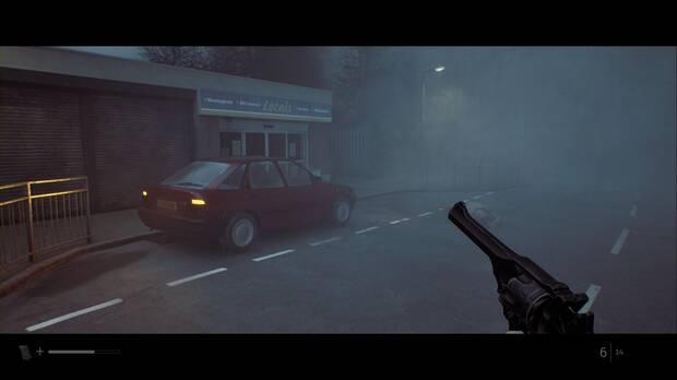Silent Hill Townfall - Volver a empezar; ubicaci�n de la tienda antes de empezar a explorar Clara Woods