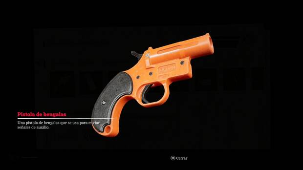 Silent Hill Townfall - Equipo, Pistola de bengalas