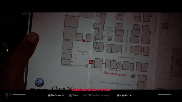 Silent Hill Townfall - Piezas perdidas; ubicaci�n de la casa donde se puede encontrar un documento y un contenedor de recursos
