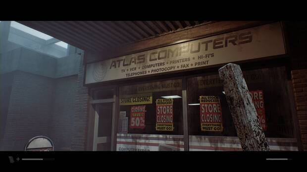 Silent Hill Townfall - Piezas perdidas; ubicación de la tienda Atlas Computers