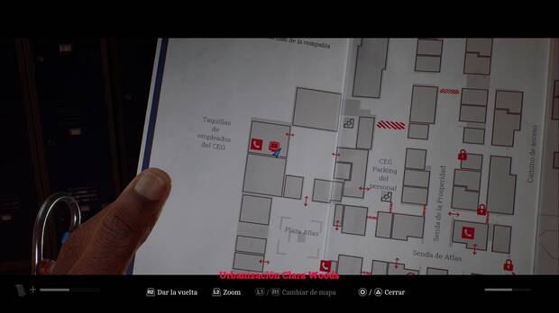 Silent Hill Townfall - Piezas perdidas; ubicaci�n de la sala de taquillas del CEG