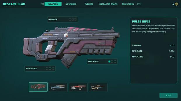 El elenco de armas no es muy variado, pero las sensaciones shooter son convincentes.