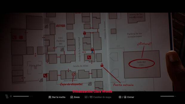 Silent Hill Townfall - Piezas perdidas; ubicación de la verja cerrada tras Post service