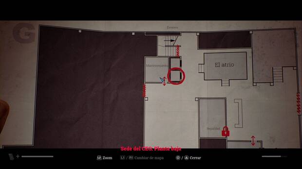 Silent Hill Townfall - Dentro de la sede del CEG; ubicaci�n de la sala de Mantenimiento