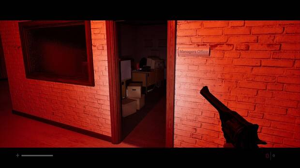 Silent Hill Townfall - Richard: Entrar; ubicaci�n de la oficina de Gerencia en la primera planta del parking