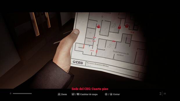 Silent Hill Townfall - Richard: Otro intento; escaleras de la cuarta planta del CEG por las que subir hasta la quinta