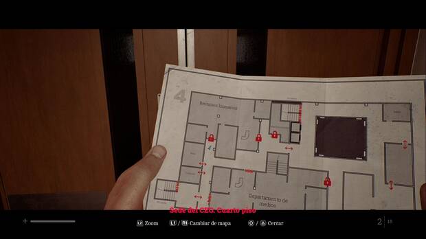 Silent Hill Townfall - Richard: Otro intento; ubicacin de la zona de Recursos humanos de la cuarta planta