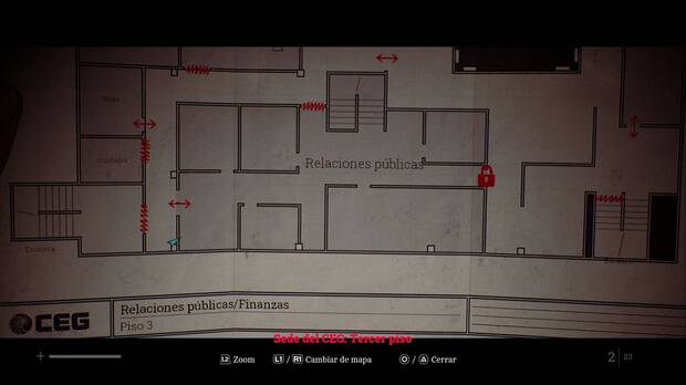 Silent Hill Townfall - Richard: Otro intento; ubicacin de la oficina de Relaciones pblicas en la tercera planta