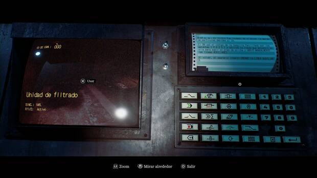 Silent Hill Townfall - Volver a intentarlo; panel de control de la sala de control
