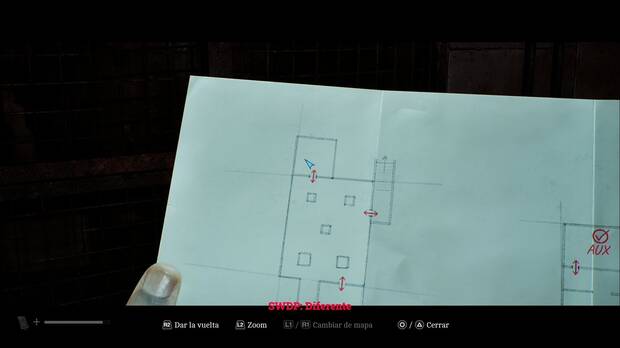 Silent Hill Townfall - Volver a intentarlo; ubicación de la sala con la llave de la caja fuerte número 7