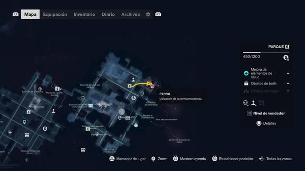 Control Resonant - Misi�n La perrita misteriosa - Localizaci�n en el mapa del perro 05