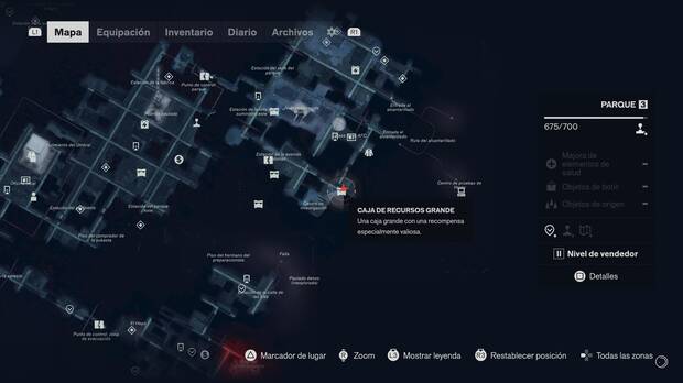 Control Resonant - Localizaci�n en el mapa del punto de mejora de salud 19