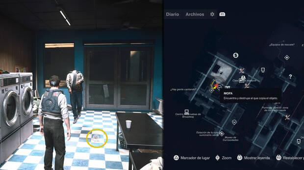 Control Resonant - Localizaci�n en el mapa de la misi�n La falla del metro para desbloquear el poder de movimiento Transici�n