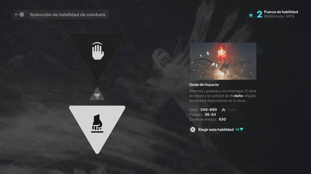 Control Resonant - Habilidad de combate Onda de impacto
