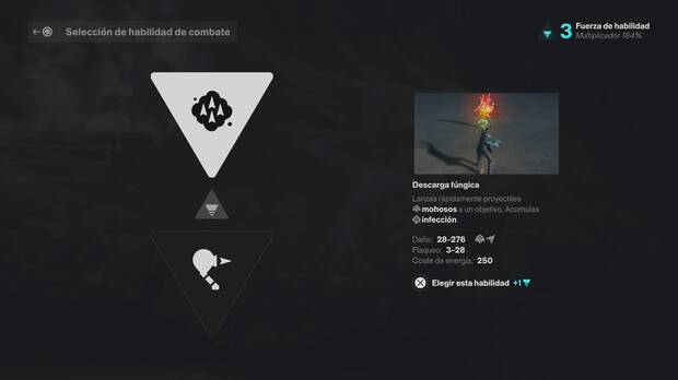 Control Resonant - Habilidad de combate Descarga f�ngica