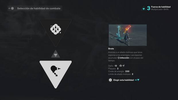 Control Resonant - Habilidad de combate Brote
