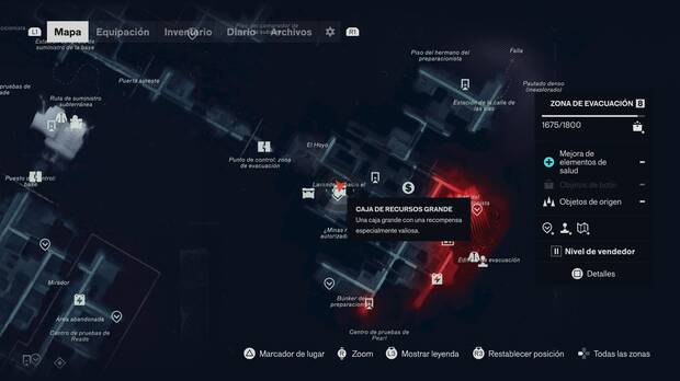 Control Resonant - Localizaci�n en el mapa del punto de mejora de energ�a 11