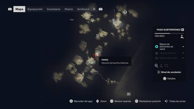 Control Resonant - Misi�n La perrita misteriosa - Localizaci�n en el mapa del perro 06
