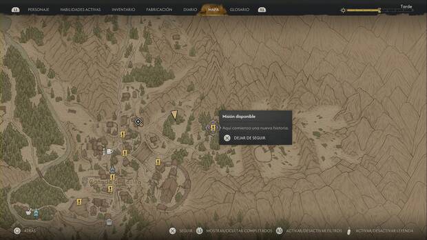 The Blood of Dawnwalker - Escondite; punto donde se activa la misi�n secundaria